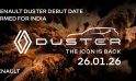 New Renault Duster Debut Date Confirmed for India