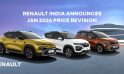 Renault India Announces Jan 2026 Price Revision 