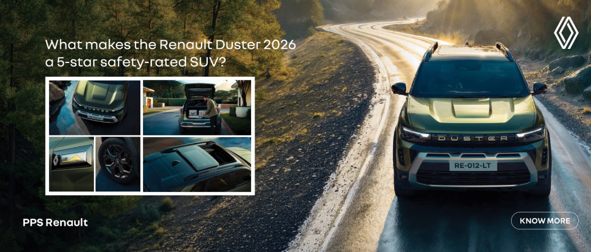 What makes the Renault Duster 2026 a 5-star safety-rated SUV?