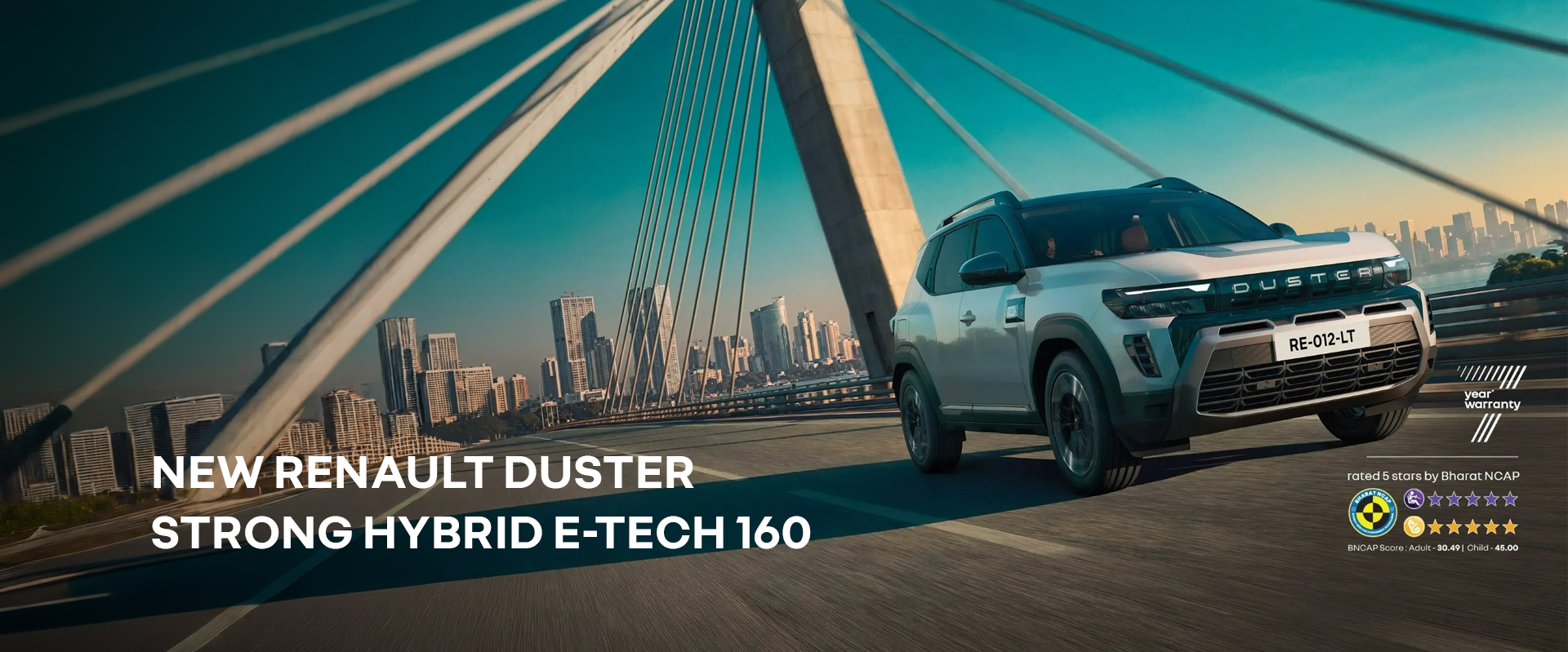 Renault Duster Strong Hybrid E-Tech 160